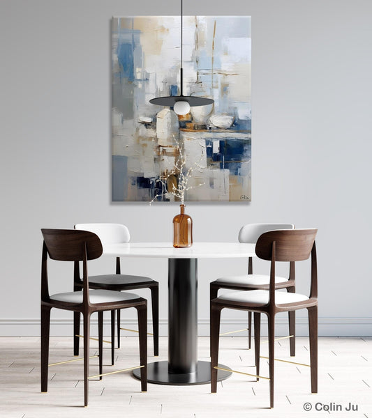 Oversized Contemporary Acrylic Paintings, Modern Abstract Paintings, Original Canvas Wall Art, Extra Large Canvas Painting for Living Room-HomePaintingDecor