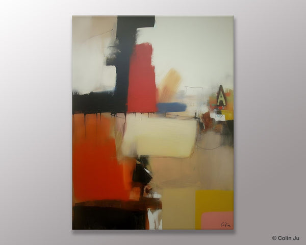 Large Contemporary Wall Art, Abstract Wall Paintings, Extra Large Paintings for Bedroom, Hand Painted Canvas Art, Original Modern Painting-HomePaintingDecor