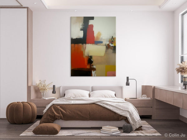 Large Contemporary Wall Art, Abstract Wall Paintings, Extra Large Paintings for Bedroom, Hand Painted Canvas Art, Original Modern Painting-HomePaintingDecor