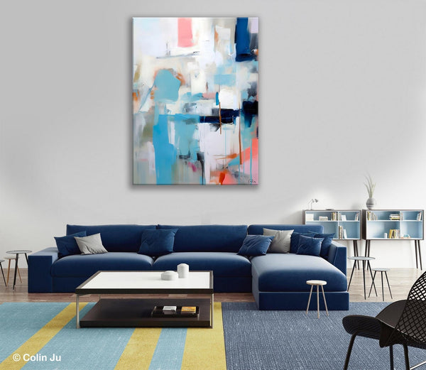 Contemporary Painting, Canvas Paintings for Dining Room, Acrylic Painting on Canvas, Extra Large Modern Wall Art, Original Abstract Painting-HomePaintingDecor
