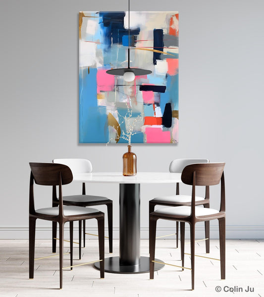 Modern Wall Art Paintings, Canvas Paintings for Bedroom, Contemporary Acrylic Painting on Canvas, Large Original Art, Buy Wall Art Online-HomePaintingDecor