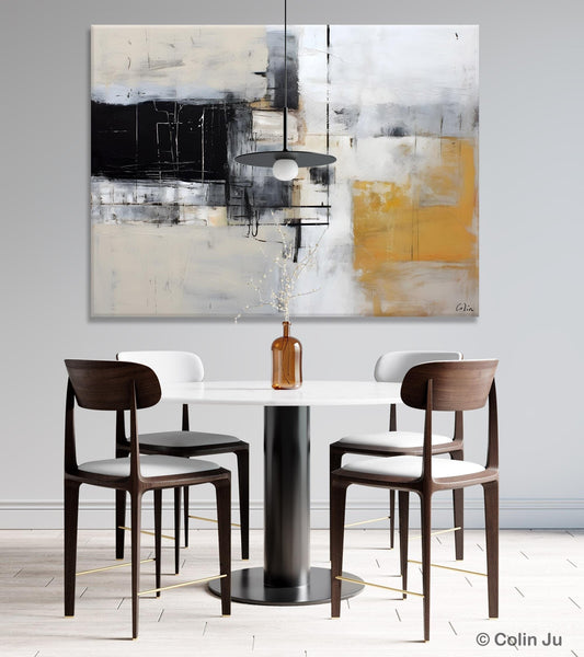 Modern Abstract Art Paintings, Extra Large Canvas Painting for Bedroom, Original Canvas Wall Art, Oversized Contemporary Acrylic Paintings-HomePaintingDecor