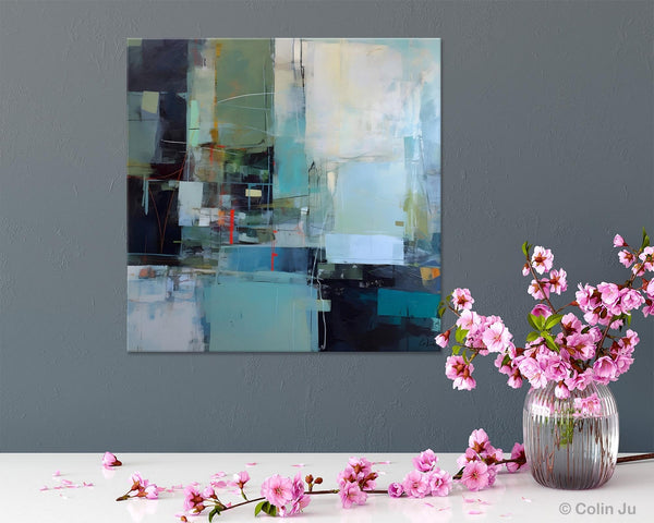 Original Modern Paintings, Contemporary Canvas Art, Modern Acrylic Artwork, Buy Art Paintings Online, Large Abstract Painting for Bedroom-HomePaintingDecor