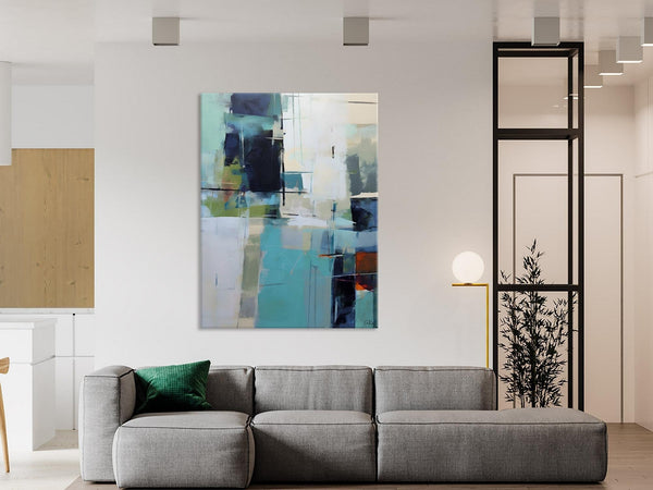 Large Contemporary Wall Art, Acrylic Painting on Canvas, Modern Paintings, Extra Large Paintings for Dining Room, Original Abstract Painting-HomePaintingDecor