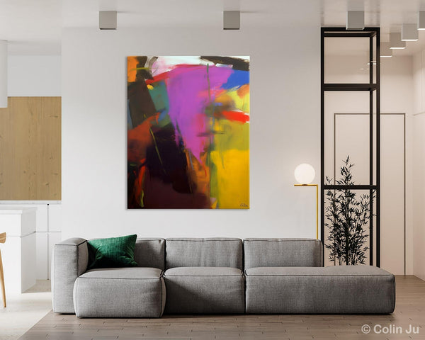 Large Original Abstract Wall Art, Contemporary Acrylic Paintings, Extra Large Abstract Painting for Dining Room, Abstract Painting on Canvas-HomePaintingDecor