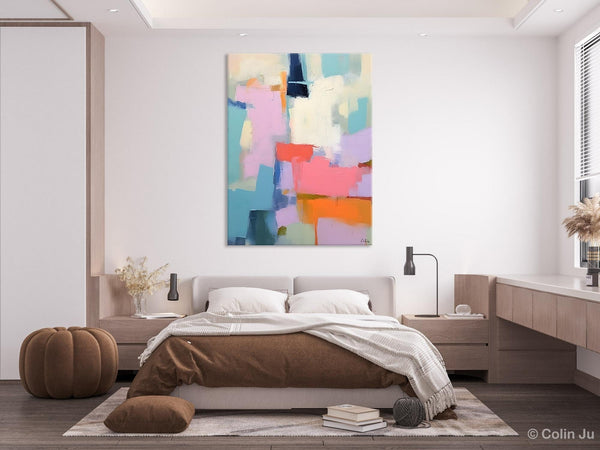 Contemporary Paintings on Canvas, Large Wall Art Painting for Dining Room, Original Abstract Wall Art, Oversized Abstract Wall Art Paintings-HomePaintingDecor