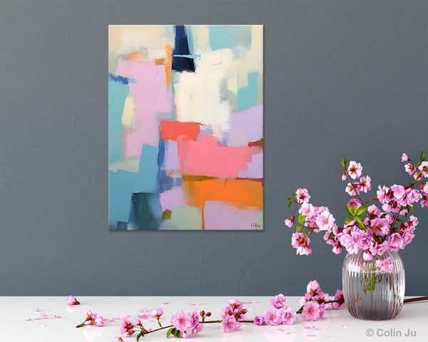 Contemporary Paintings on Canvas, Large Wall Art Painting for Dining Room, Original Abstract Wall Art, Oversized Abstract Wall Art Paintings-HomePaintingDecor