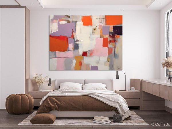 Acrylic Paintings on Canvas, Large Original Abstract Art, Contemporary Acrylic Painting on Canvas, Oversized Modern Abstract Wall Paintings-HomePaintingDecor