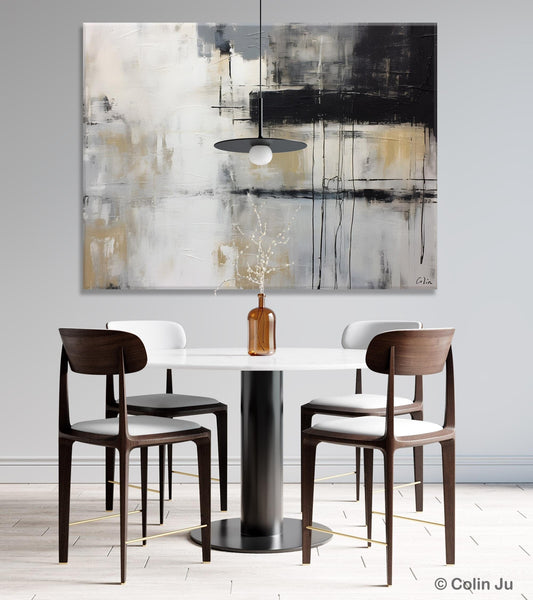 Hand Painted Original Canvas Art, Contemporary Acrylic Paintings, Large Wall Art Painting for Bedroom, Oversized Modern Abstract Paintings-HomePaintingDecor