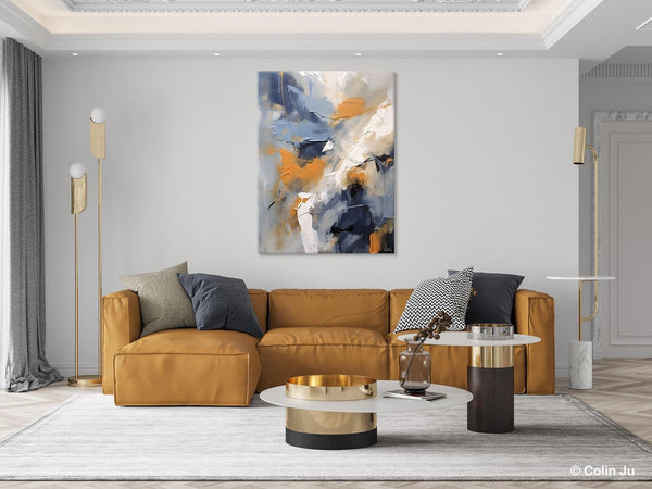 Contemporary Acrylic Paintings on Canvas, Large Wall Art Paintings for Bedroom, Oversized Abstract Wall Art Paintings, Original Abstract Art-HomePaintingDecor