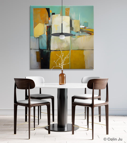Modern Canvas Paintings, Contemporary Canvas Art, Original Modern Wall Art, Modern Acrylic Artwork, Large Abstract Painting for Bedroom-HomePaintingDecor
