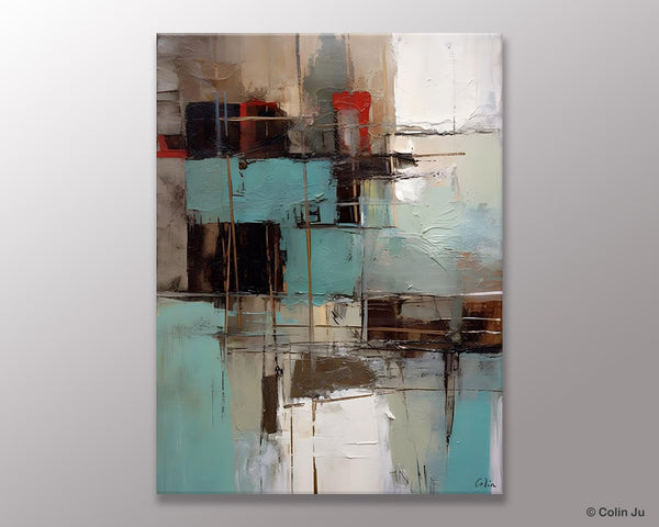 Original Canvas Art, Contemporary Acrylic Painting on Canvas, Large Wall Art Painting for Bedroom, Oversized Modern Abstract Wall Paintings-HomePaintingDecor