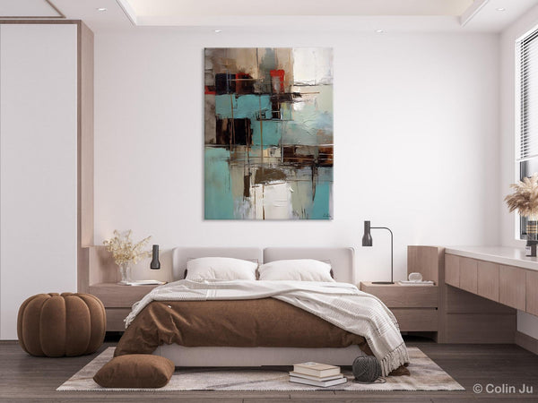 Original Canvas Art, Contemporary Acrylic Painting on Canvas, Large Wall Art Painting for Bedroom, Oversized Modern Abstract Wall Paintings-HomePaintingDecor