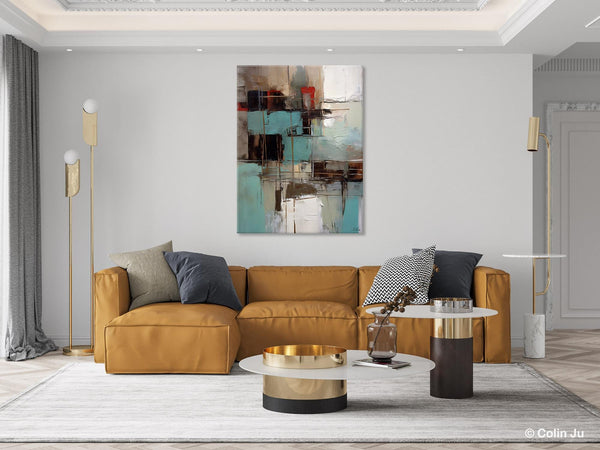 Original Canvas Art, Contemporary Acrylic Painting on Canvas, Large Wall Art Painting for Bedroom, Oversized Modern Abstract Wall Paintings-HomePaintingDecor