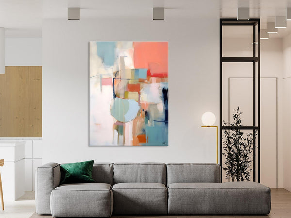 Large Modern Paintings, Original Abstract Canvas Art, Large Wall Painting for Bedroom, Hand Painted Canvas Art, Acrylic Painting on Canvas-HomePaintingDecor