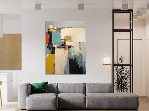 Large Modern Canvas Paintings, Heavy Texture Paintings, Large Original Wall Art Painting for Bedroom, Acrylic Paintings on Canvas-HomePaintingDecor