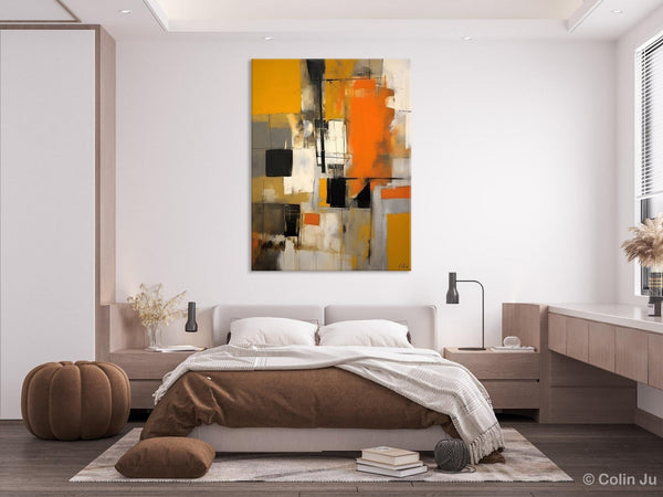 Oversized Abstract Art Paintings, Original Canvas Artwork, Large Wall Art Painting for Dining Room, Contemporary Acrylic Painting on Canvas-HomePaintingDecor