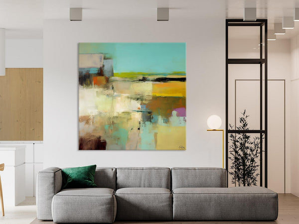 Original Modern Abstract Art for Bedroom, Extra Large Canvas Paintings for Living Room, Abstract Wall Art for Sale, Simple Modern Art-HomePaintingDecor