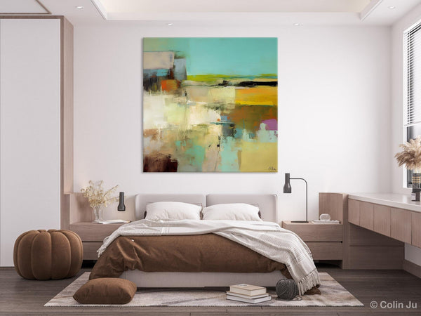 Original Modern Abstract Art for Bedroom, Extra Large Canvas Paintings for Living Room, Abstract Wall Art for Sale, Simple Modern Art-HomePaintingDecor
