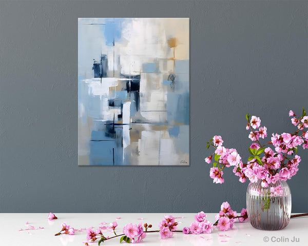 Hand Painted Acrylic Painting on Canvas, Large Modern Canvas Art, Original Abstract Art Paintings, Large Wall Art Painting for Dining Room-HomePaintingDecor