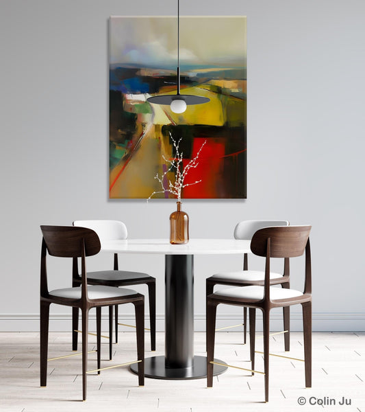 Oversized Abstract Wall Art Paintings, Large Wall Paintings for Bedroom, Contemporary Abstract Paintings on Canvas, Original Abstract Art-HomePaintingDecor