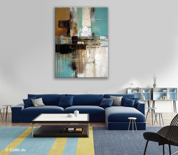 Hand Painted Canvas Art, Modern Paintings, Extra Large Paintings for Living Room, Large Contemporary Wall Art, Original Abstract Painting-HomePaintingDecor