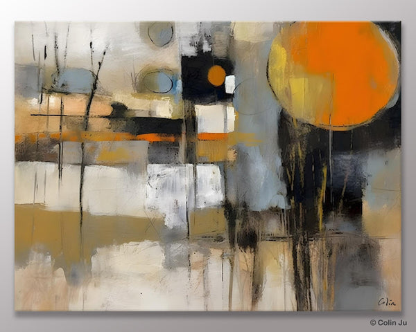 Large Wall Art Painting for Bedroom, Oversized Abstract Wall Art Paintings, Original Modern Artwork, Contemporary Acrylic Painting on Canvas-HomePaintingDecor