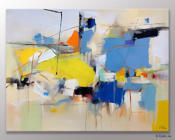 Large Canvas Art for Sale, Original Abstract Art Paintings, Hand Painted Canvas Art, Acrylic Painting on Canvas, Large Painting for Bedroom-HomePaintingDecor