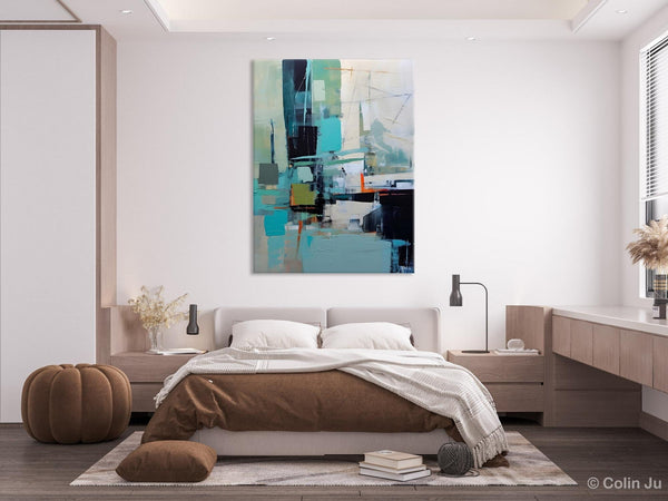Original Abstract Art, Large Wall Art Painting for Dining Room, Large Modern Canvas Wall Paintings, Hand Painted Acrylic Painting on Canvas-HomePaintingDecor
