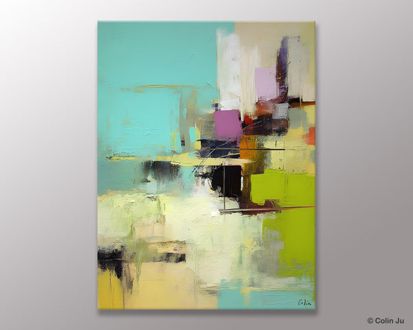 Contemporary Wall Art Paintings, Extra Large Original Art, Abstract Landscape Artwork, Landscape Painting on Canvas, Hand Painted Canvas Art-HomePaintingDecor