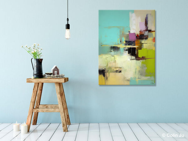 Contemporary Wall Art Paintings, Extra Large Original Art, Abstract Landscape Artwork, Landscape Painting on Canvas, Hand Painted Canvas Art-HomePaintingDecor