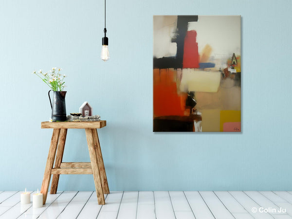Large Contemporary Wall Art, Abstract Wall Paintings, Extra Large Paintings for Bedroom, Hand Painted Canvas Art, Original Modern Painting-HomePaintingDecor