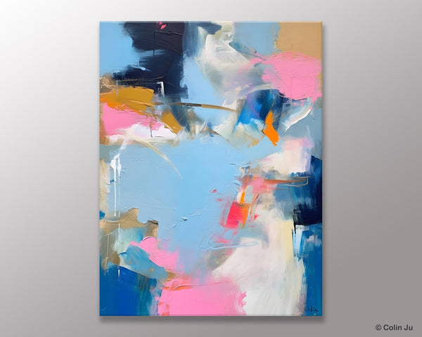 Large Modern Canvas Wall Paintings, Original Abstract Art, Large Wall Art Painting for Living Room, Contemporary Acrylic Painting on Canvas-HomePaintingDecor