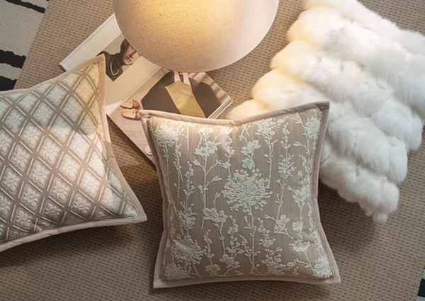 Modern Decorative Pillow Cover, Decorative Throw Pillows for Living Room, Decorative Pillow Arrangement Ideas for Couch, Modern Sofa Pillows-HomePaintingDecor
