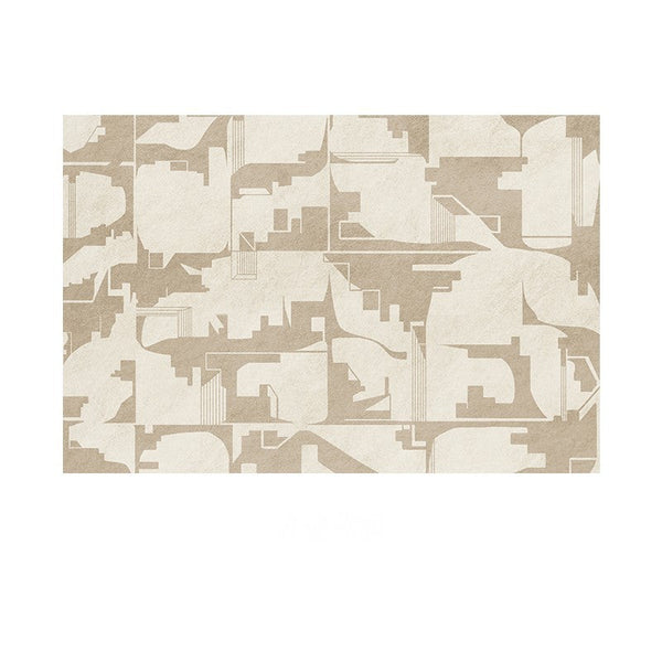 Soft Modern Rug for Living Room, Large Modern Rugs for Living Room, Bedroom Floor Rugs, Geometric Contemporary Rugs for Dining Room-HomePaintingDecor