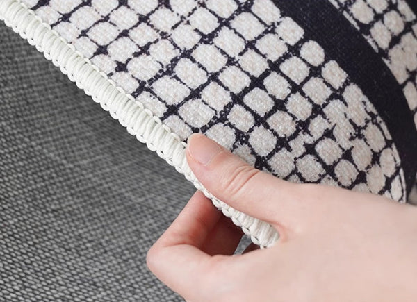 Unique Modern Rugs for Dining Room, Large Abstract Geometric Modern Rugs, Bedroom Modern Rugs, Living Room Contemporary Modern Rugs-HomePaintingDecor