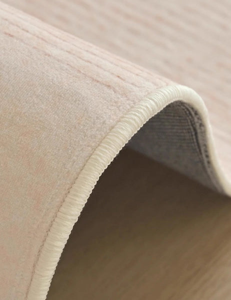 Abstract Contemporary Rugs for Bedroom, Modern Round Rugs under Coffee Table, Circular Rugs for Dining Table, Modern Cream Color Rugs for Living Room-HomePaintingDecor