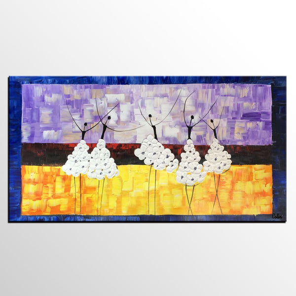 Simple Modern Art, Canvas Painting for Sale, Ballet Dancer Painting, Original Artwork, Paintings for Bedroom, Buy Art Online-HomePaintingDecor
