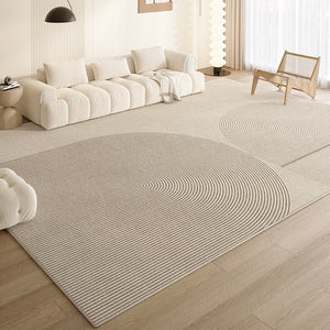 Soft Bedroom Floor Rugs, Extra Large Modern Rugs for Living Room, Oversized Modern Rug for Living Room, Geometric Contemporary Rugs for Dining Room-HomePaintingDecor