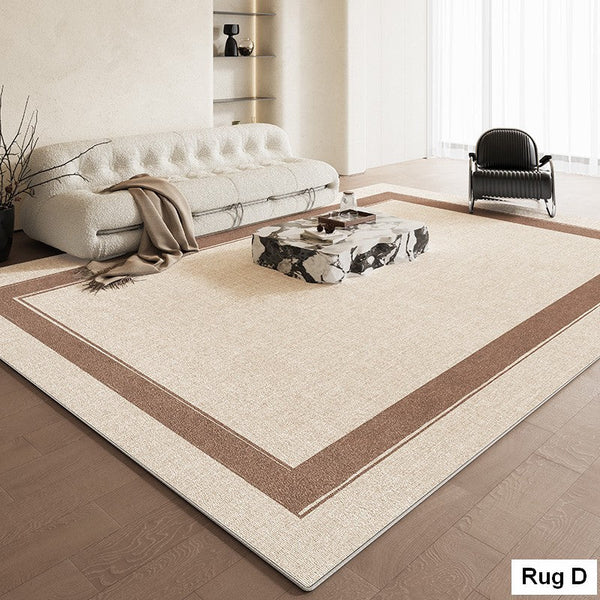 Bedroom Floor Rugs, Simple Abstract Rugs for Living Room, Contemporary Abstract Rugs for Dining Room, Modern Rug Ideas for Living Room-HomePaintingDecor