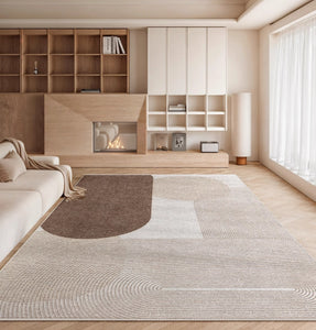 Living Room Contemporary Modern Rugs, Extra Large Abstract Geometric Modern Rugs, Bedroom Modern Rugs, Modern Rugs for Dining Room-HomePaintingDecor