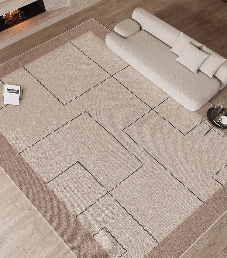Abstract Contemporary Modern Rugs For Living Room, Bold Strokes Art, Large Size Decorative Floor Carpet