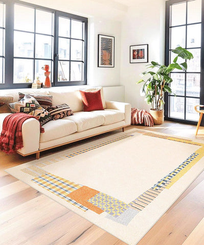 Unique Modern Rug Ideas for Living Room, Modern Floor Carpets for Office, Abstract Contemporary Rugs for Bedroom, Large Modern Rugs under Sofa-HomePaintingDecor