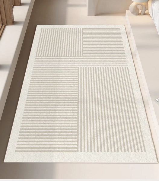 Modern Rugs for Living Room, Contemporary Modern Rugs, Modern Rugs for Dining Room, Abstract Contemporary Rugs Next to Bed-HomePaintingDecor