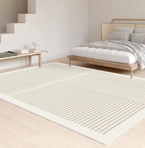 Modern Rugs for Living Room, Contemporary Modern Rugs, Modern Rugs for Dining Room, Abstract Contemporary Rugs Next to Bed-HomePaintingDecor
