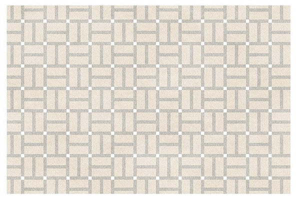Modern Soft Rugs under Dining Room Table, Geometric Contemporary Modern Rugs Next to Bed, Abstract Area Rugs for Living Room, Modern Carpets for Office-HomePaintingDecor