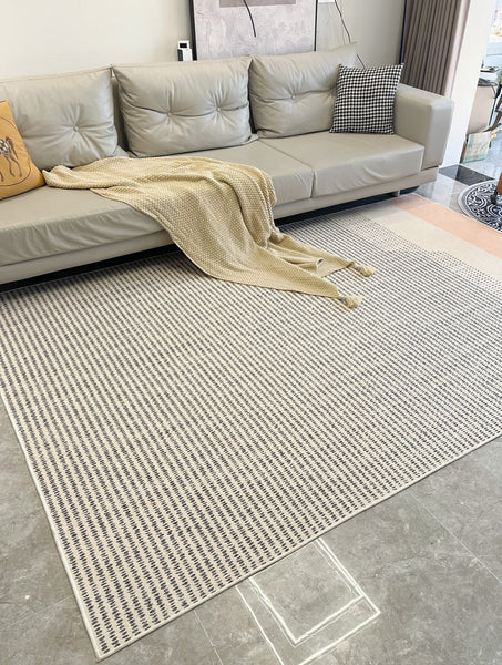 Modern Rugs for Living Room, Geometric Area Rugs under Coffee Table, Contemporary Modern Rugs for Dining Room, Large Modern Rugs for Bedroom-HomePaintingDecor