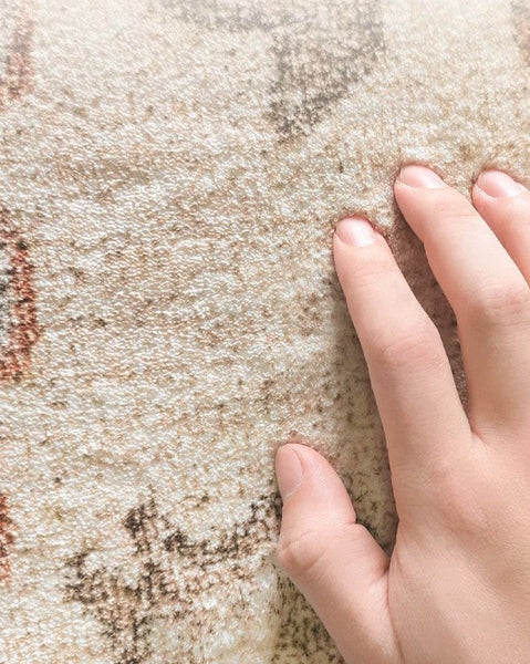 Modern Rugs for Living Room, Flower Pattern Modern Rugs for Farmhouse, Bedroom Modern Rugs, Modern Rugs for Dining Room-HomePaintingDecor