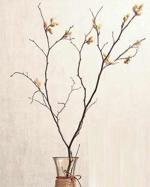 Myrtle Twigs, Natural Decorations, Flower Arrangement, Handmade Artificial Flower, Natural Dried Flower Twigs-HomePaintingDecor