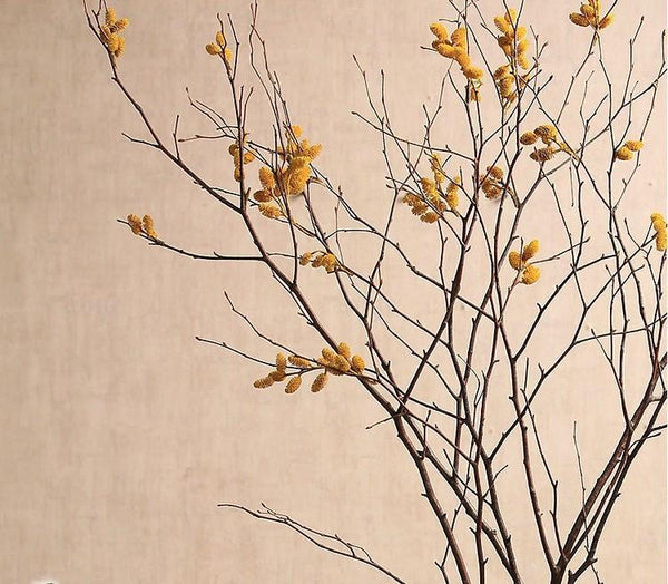 Myrtle Twigs, Natural Decorations, Flower Arrangement, Handmade Artificial Flower, Natural Dried Flower Twigs-HomePaintingDecor